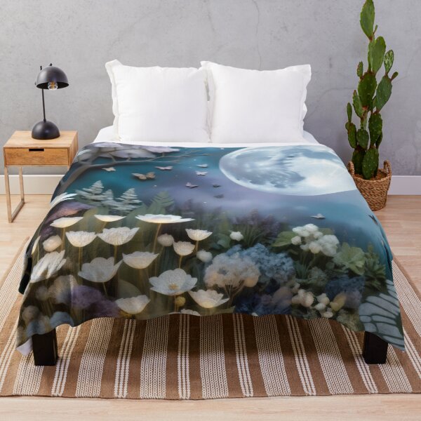 Item preview, Serene Moonlit Garden Splendor designed and sold by PanoramaPrints.