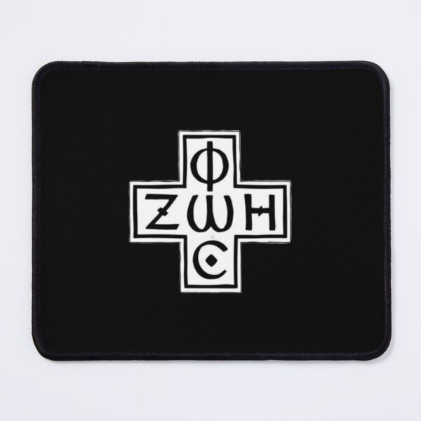 Item preview, Greek Cross (Black) designed and sold by BazedBros.