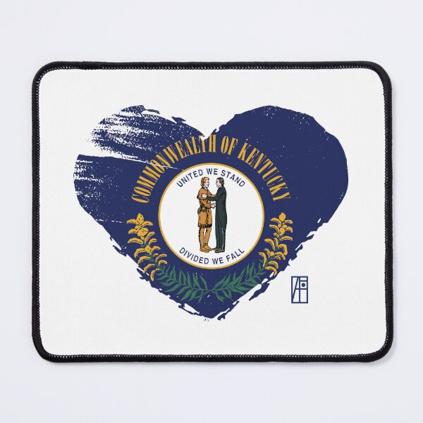 Item preview, U.S. State - I Love Kentucky - Kentucky Flag designed and sold by ArtProjectShop.