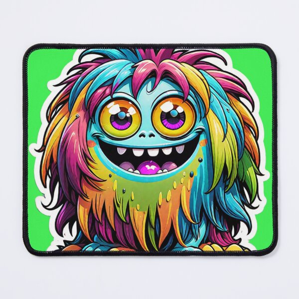 Item preview, Giggling Fluffy the Forest Scratcher designed and sold by digistampdesign.