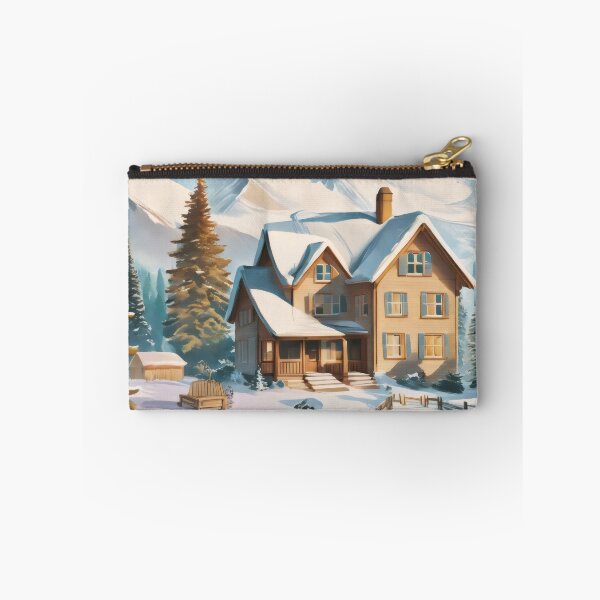 Item preview, Winter's Charming Landscape: A Collage of Snowy Delights designed and sold by PanoramaPrints.