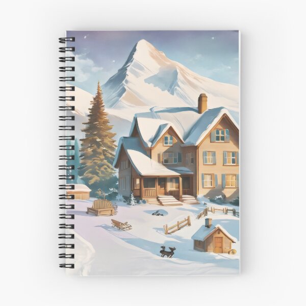 Item preview, Winter's Charming Landscape: A Collage of Snowy Delights designed and sold by PanoramaPrints.