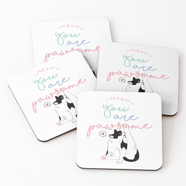 Item preview, You Are Pawsome designed and sold by chillaxcats.