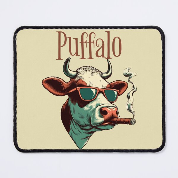 Item preview, Cow smoking cigar attitude designed and sold by Cravio.