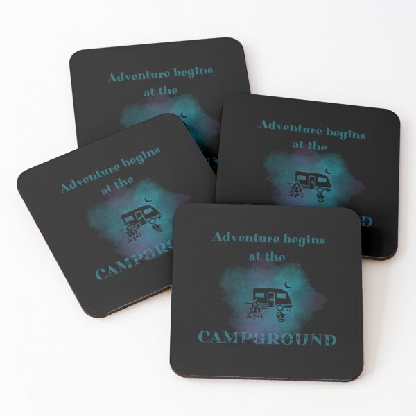 Item preview, adventure begins at the campground designed and sold by BuyMeifYouLike.