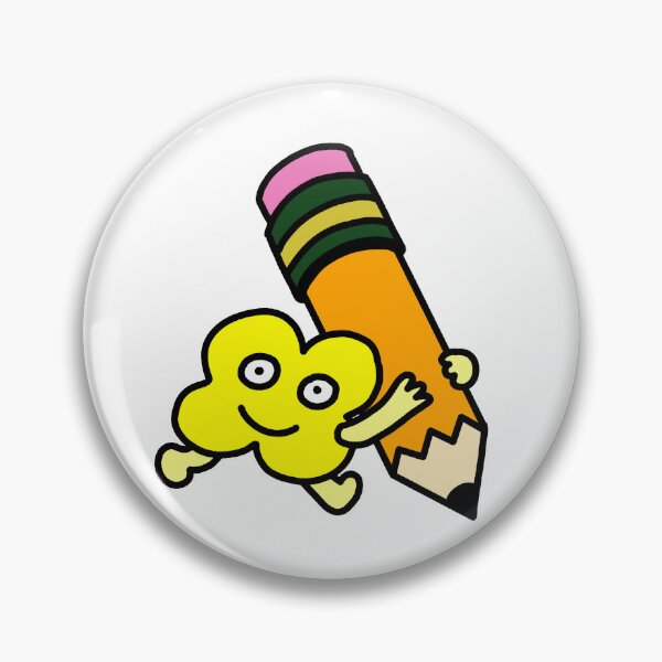 Item preview, X holding pencil BFDI designed and sold by MsBonnieArt.