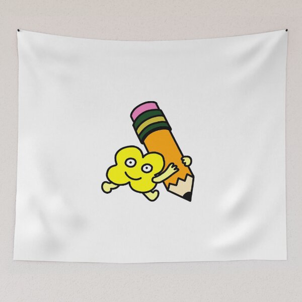 Item preview, X holding pencil BFDI designed and sold by MsBonnieArt.