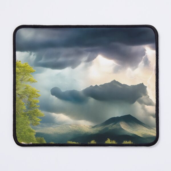 Item preview, Stormy Skies: Awe-Inspiring Turbulence in Textured Brushstrokes designed and sold by PanoramaPrints.