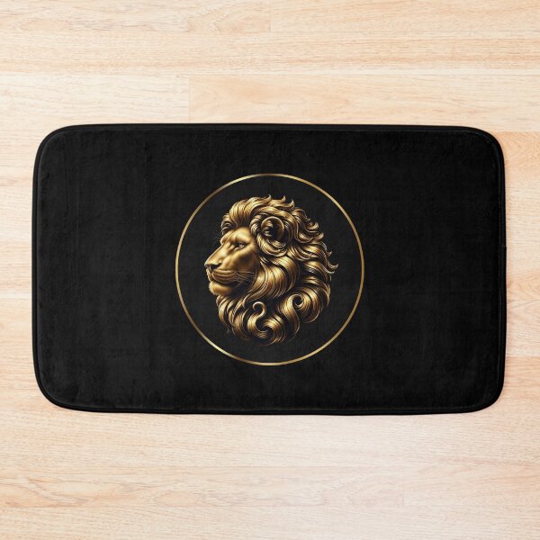 Item preview, Golden Lion Regal Gold Mane Majestic Lion Portrait designed and sold by irek07.