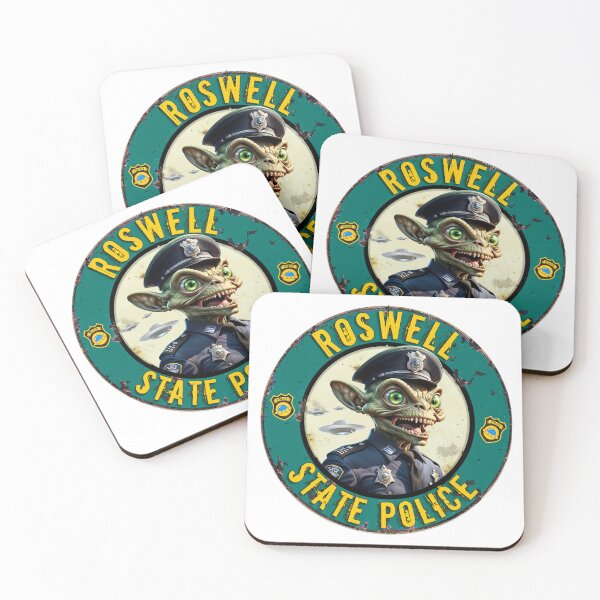 Item preview, Roswell State UFO Police Department designed and sold by Wilcox PhotoArt.