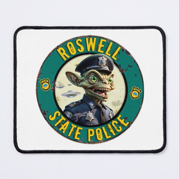 Item preview, Roswell State UFO Police Department designed and sold by Wilcox PhotoArt.