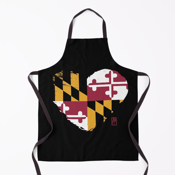 Item preview, U.S. State - I Love Maryland - Maryland Flag" designed and sold by ArtProjectShop.