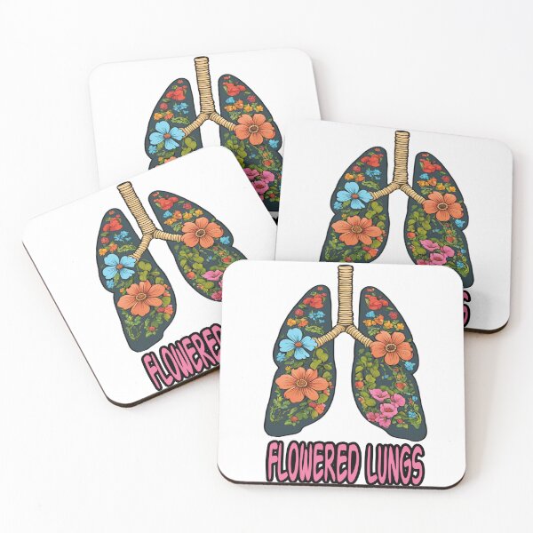 Item preview, Flowered lungs designed and sold by star-boutique.