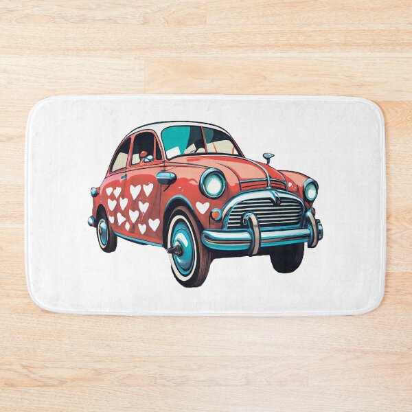 Item preview, Retro car. Hearts designed and sold by MagelliShop.