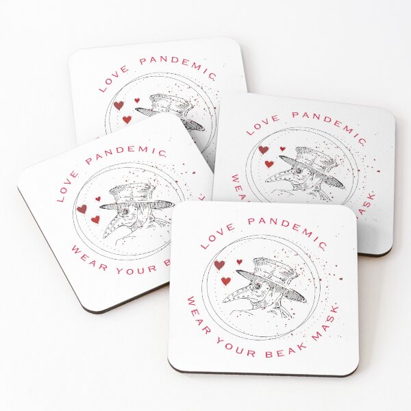 Item preview, Love pandemic Valentines designed and sold by MonochromeEcho.