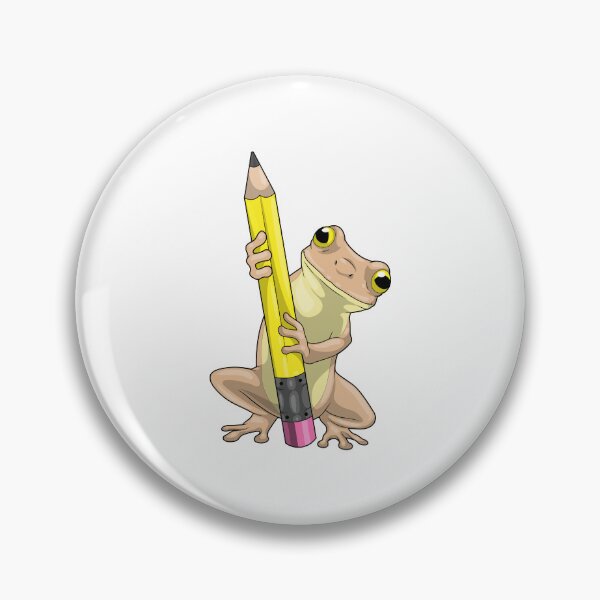 Item preview, Frog Pupil Pencil School designed and sold by Snabdesign84.