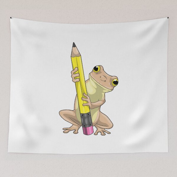 Item preview, Frog Pupil Pencil School designed and sold by Snabdesign84.