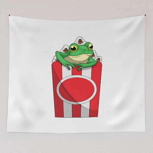 Item preview, Frog Popcorn designed and sold by Snabdesign84.