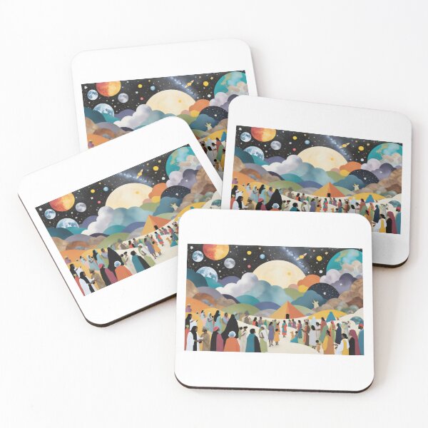 Item preview, Cosmic Connection: Intergalactic Kinship Unites designed and sold by PanoramaPrints.