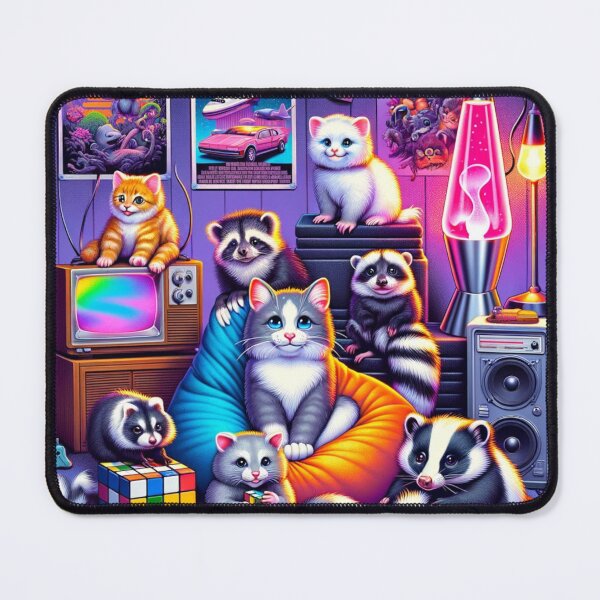 Item preview, Vintage Vibes: Critters' 80s Room designed and sold by CyberQuesters.
