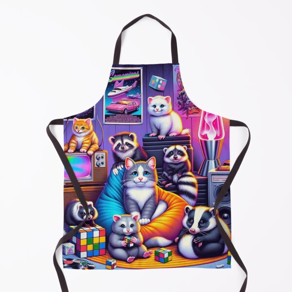 Item preview, Vintage Vibes: Critters' 80s Room designed and sold by CyberQuesters.