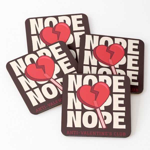 Item preview, ANTI VALENTINES CLUB - FUNNY VALENTINES  designed and sold by SilkPajamas.