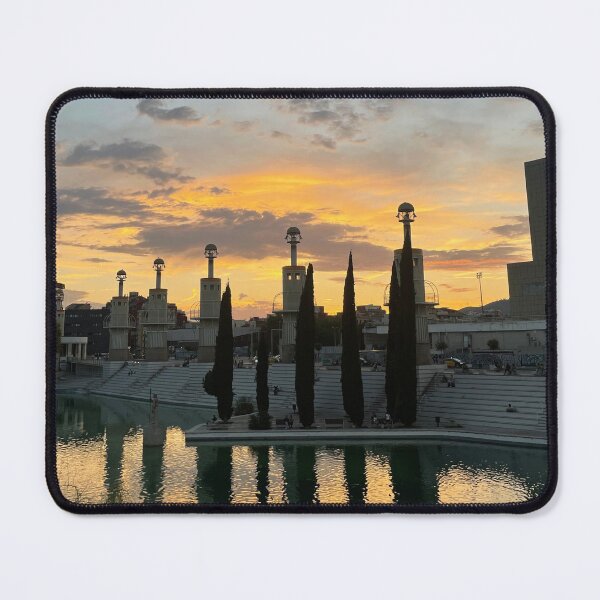 Item preview, Beautiful Sunset in Barcelona designed and sold by MU-Photos.