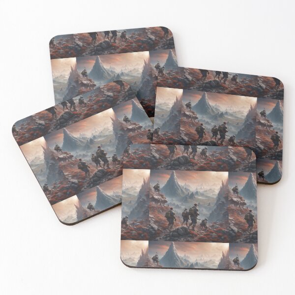 Item preview, Soldiers In The Mountains designed and sold by Telodesign.