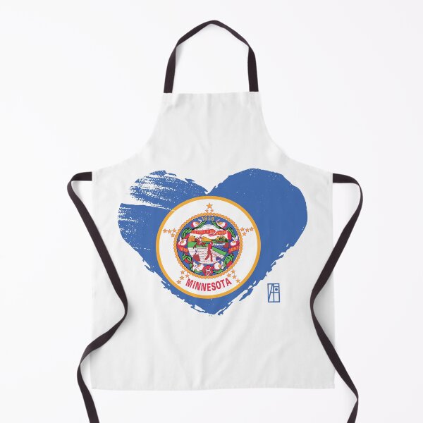 Artikelvorschau, US-Bundesstaat - Ich liebe Minnesota - Minnesota-Flagge entworfen und verkauft von ArtProjectShop.