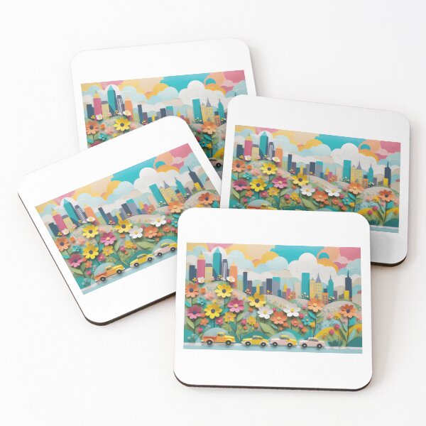 Item preview, Whimsical Paper Flower Adventure designed and sold by PanoramaPrints.
