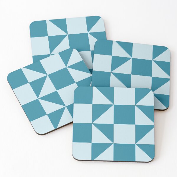 Item preview, Geometric Blue Checker Pattern designed and sold by InteriorRefine.