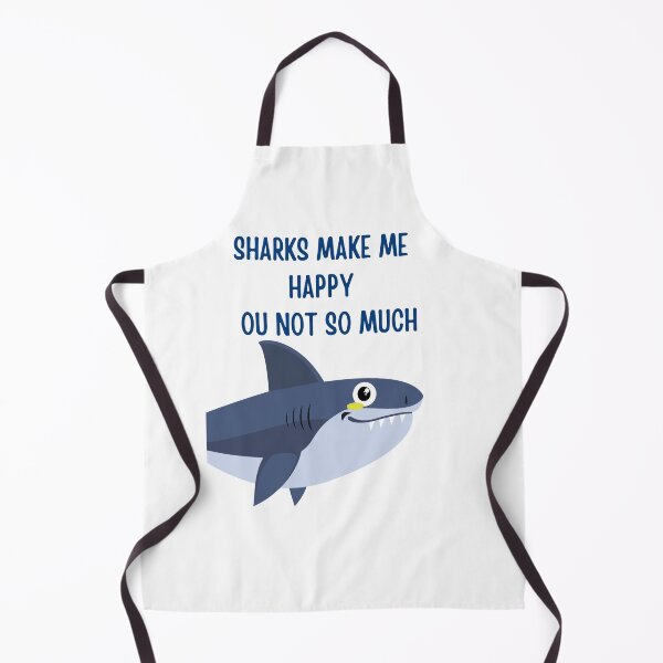 Item preview, sharks make me happy you not so much designed and sold by ShopSmart213.