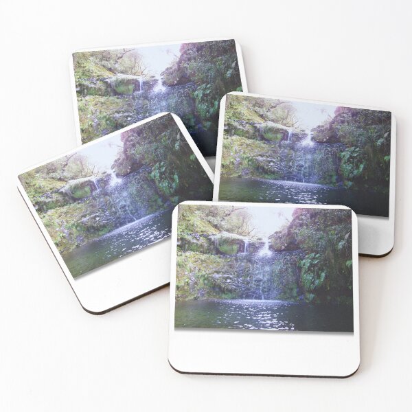 Item preview, a lake with a waterfall in the mountains designed and sold by StonePine.