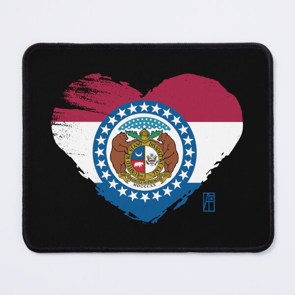 Item preview, U.S. State - I Love Missouri - Missouri Flag designed and sold by ArtProjectShop.