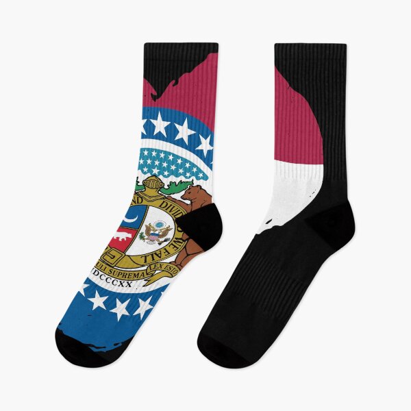 Artikelvorschau, US-Bundesstaat - Ich liebe Missouri - Missouri-Flagge entworfen und verkauft von ArtProjectShop.