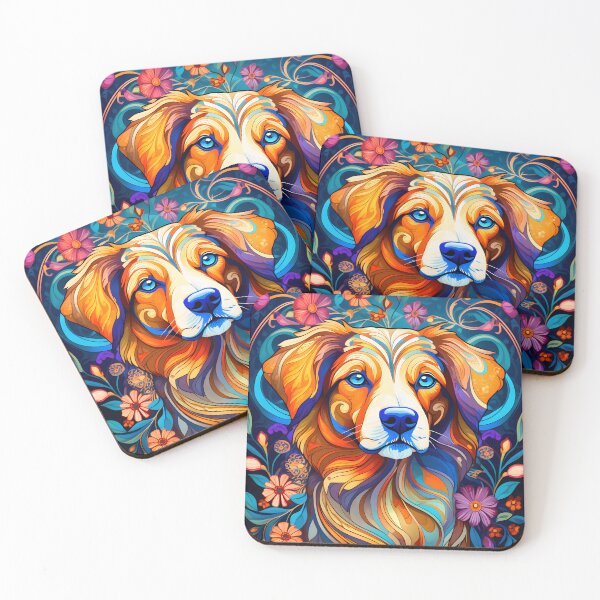 Item preview, Art Nouveau Dog designed and sold by vandervisuals.