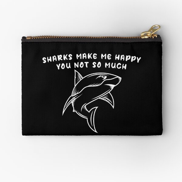 Vista previa del artículo con la obra «los tiburones me hacen feliz tu no tanto», diseñado y vendido por ShopSmart213.