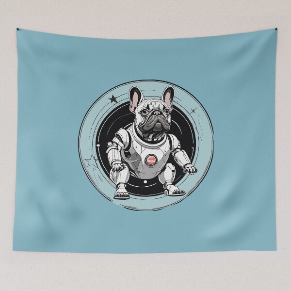 Item preview, Robot french bulldog as astronaut designed and sold by AriChaber.