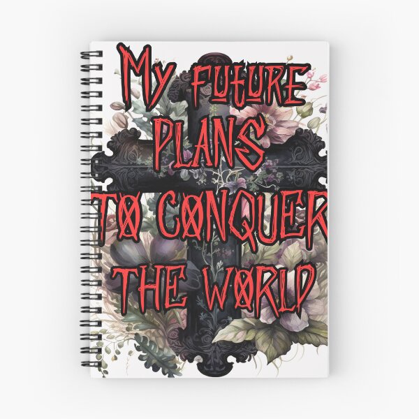 Item preview, Mis planes futuros para conquistar el mundo inscripción. designed and sold by DaveMerch.