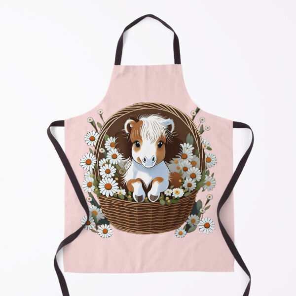 Item preview, Adorable pony and white daisy flowers designed and sold by Nolan6.