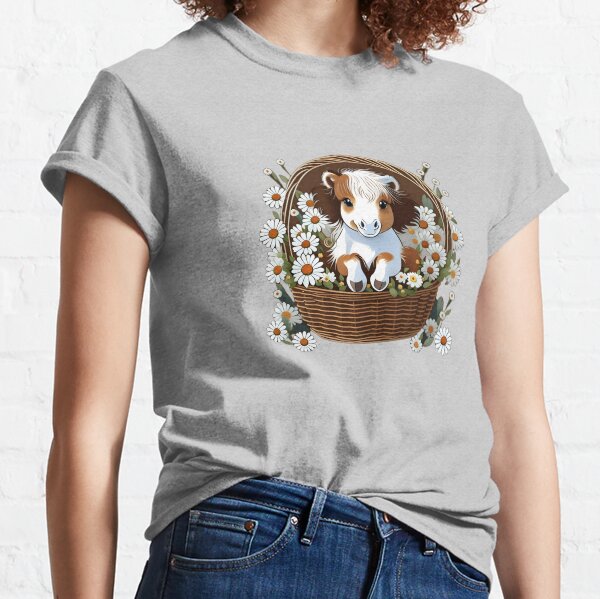 Aperçu de l'œuvre Adorables fleurs de poney et de marguerite blanche créée et vendue par Nolan6.