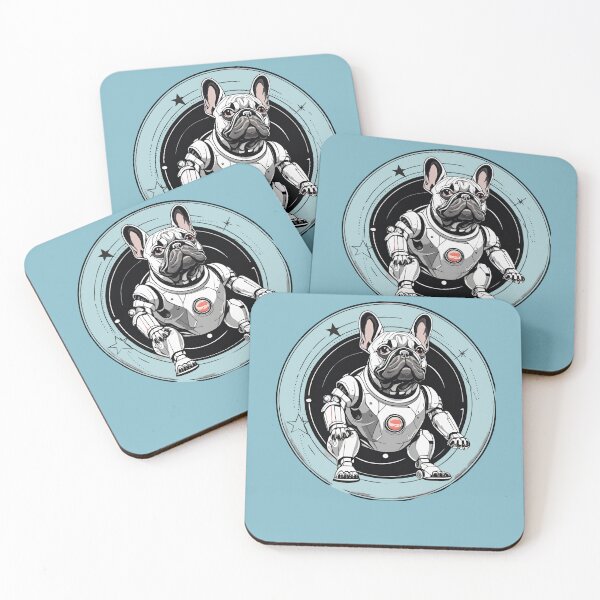 Item preview, Robot french bulldog as astronaut designed and sold by AriChaber.