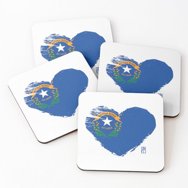 Item preview, U.S. State - I Love Nevada - Nevada Flag designed and sold by ArtProjectShop.