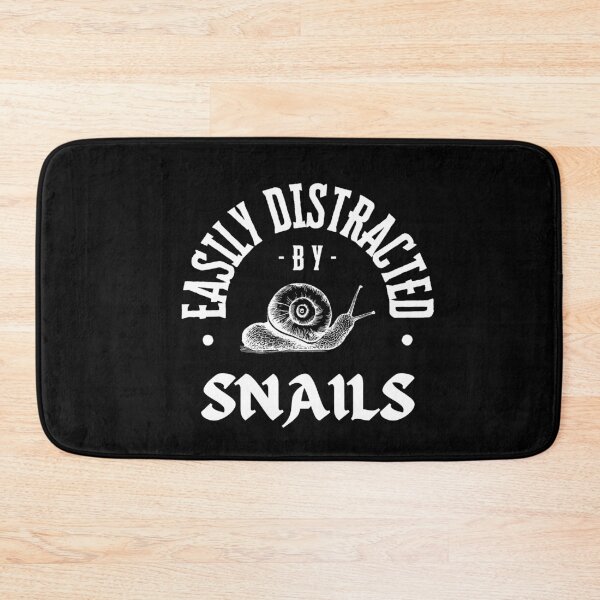 Item preview, Snail - Easily distracted by snails designed and sold by ShopSmart213.