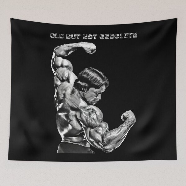 Item preview, Arnold schwarzenegger, Old But Not Obsolete Arnold. schwarzenegger Fan art designed and sold by HuzaifaNaveedh.