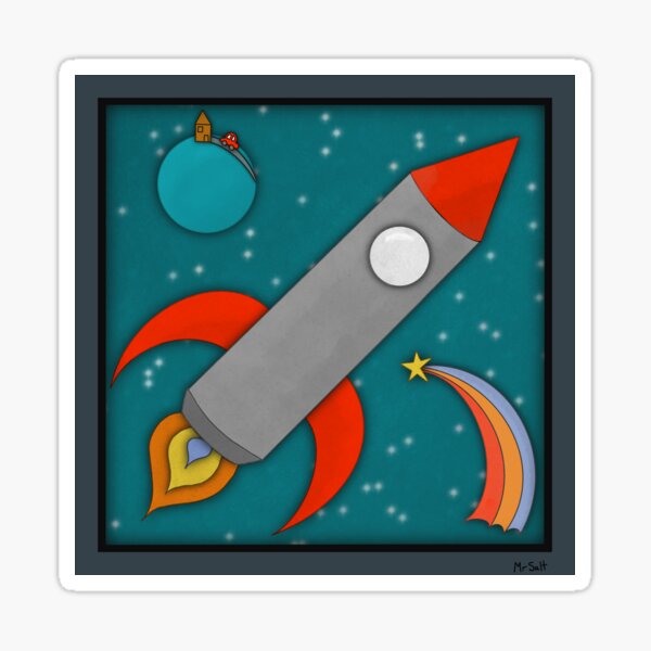 Item preview, Paper Rocket designed and sold by mr---salt.