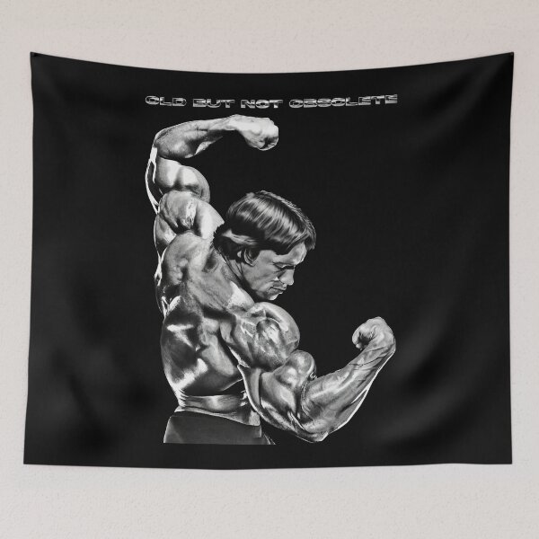 Item preview, Arnold schwarzenegger, Old But Not Obsolete Arnold. schwarzenegger Fan art designed and sold by HuzaifaNaveedh.