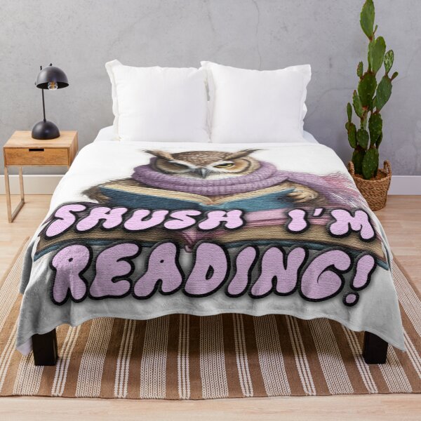 Item preview, Shush I'm reading designed and sold by jnsmerchstore.