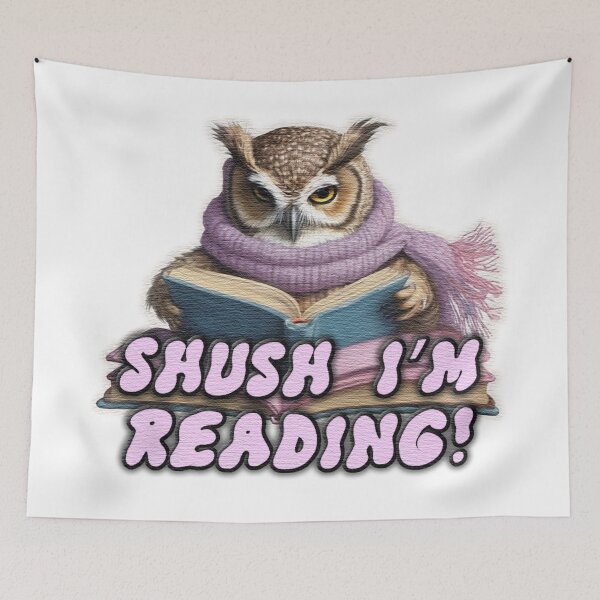 Item preview, Shush I'm reading designed and sold by jnsmerchstore.