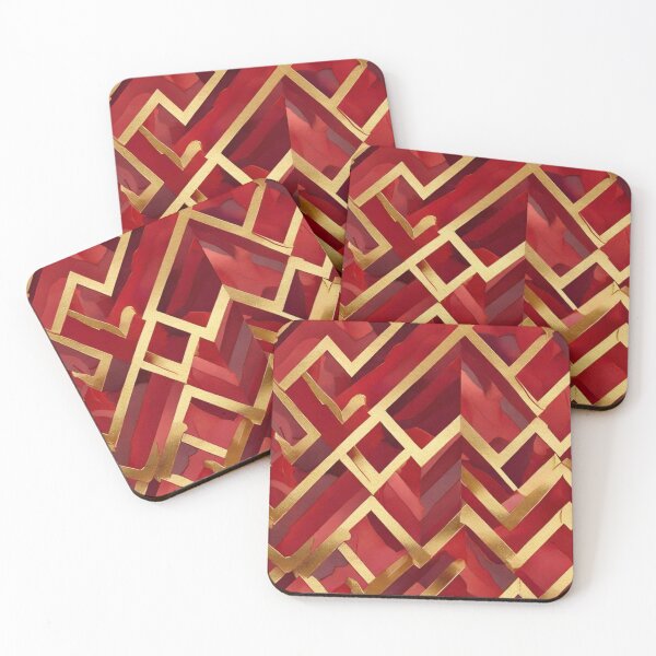 Item preview,  Chevron - Brown and Yellow line Chevron ; Pattern  Herringbone designed and sold by PatternInArt.